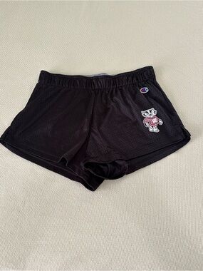 Champion Wisconsin Badgers Bucky Mesh Athletic Shorts Women's⁠ M
